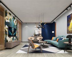 南坪房子裝修硬裝、軟裝為了搭配顏色,設(shè)計(jì)師還