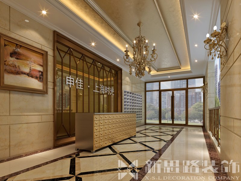 回興申佳上海時光樣板房、物管、樓道大堂